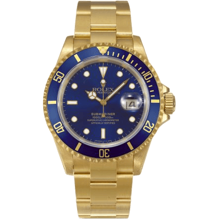 Submariner 16618 Blue Tritium