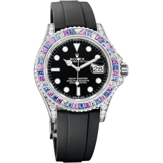 Yacht-Master 40 White Gold - Diamond / Sapphire