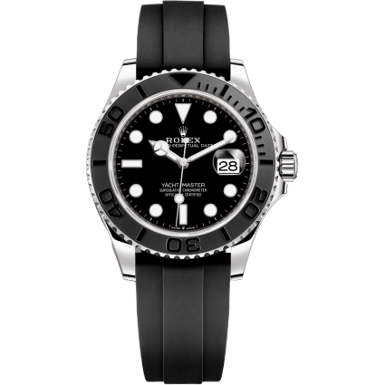 Yacht-Master 42 White Gold / Black