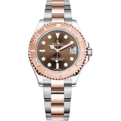 Yacht-Master 37 Rolesor Everose / Chocolate