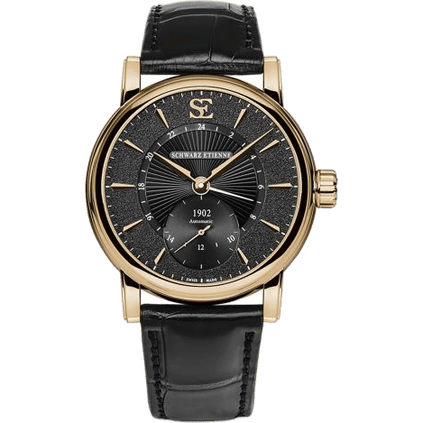 Roma GMT Rose Gold / Black