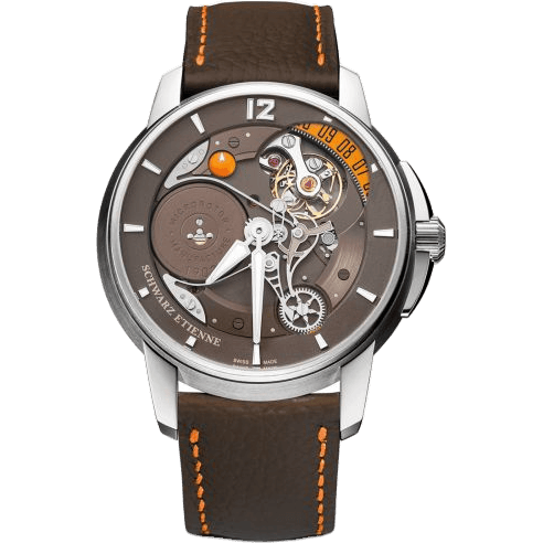 Roswell 08 Stainless Steel / Tobacco