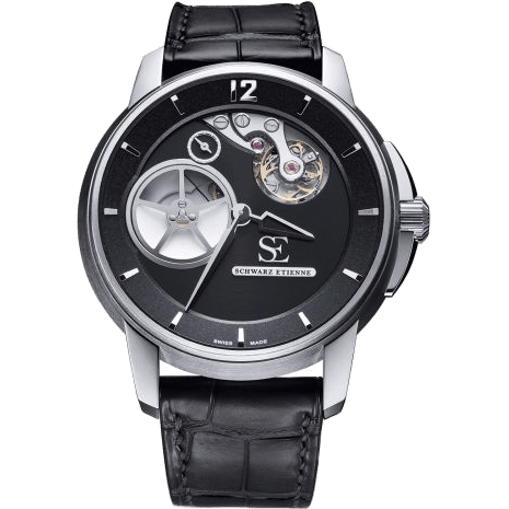 Roswell Stainless Steel / Black