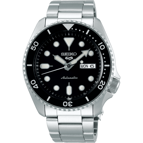 5 Sports Sports Style Stainless Steel / Black / Bracelet