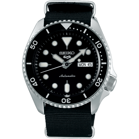 5 Sports Sports Style Stainless Steel / Black / NATO