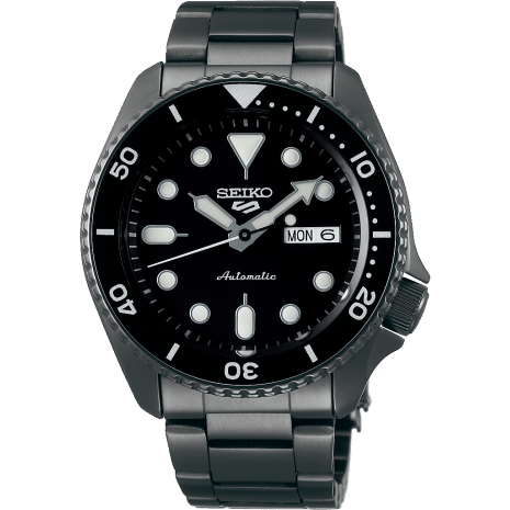 5 Sports Sports Style Hard Coating / Black / Bracelet