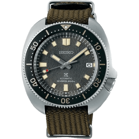Prospex Diver 1970 Stainless Steel / Grey - Brown / NATO