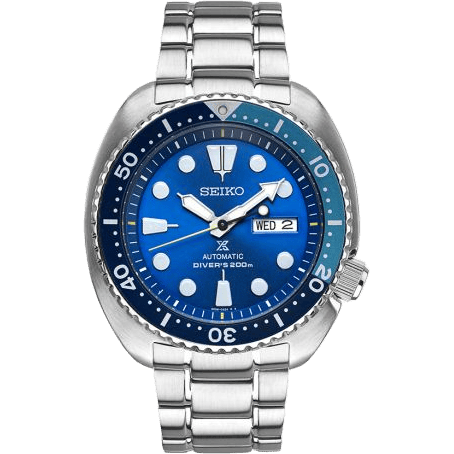 Prospex Diver Turtle Stainless Steel / Blue Lagoon / Bracelet