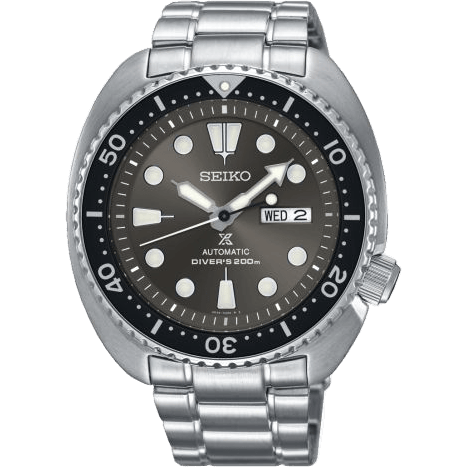 Prospex Diver Turtle Stainless Steel / Grey / Bracelet
