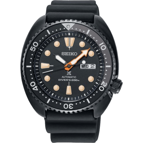 Prospex Diver Turtle Stainless Steel / Black / Black Series