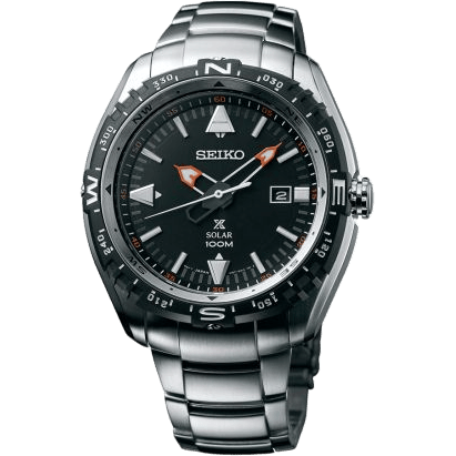 Prospex Land SNE421P1 Stainless Steel / Black / Bracelet