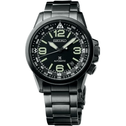 Prospex Land SRPA73K1 Stainless Steel / Black / Bracelet