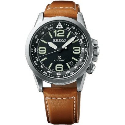 Prospex Land SRPA75K1 Stainless Steel / Black / Strap