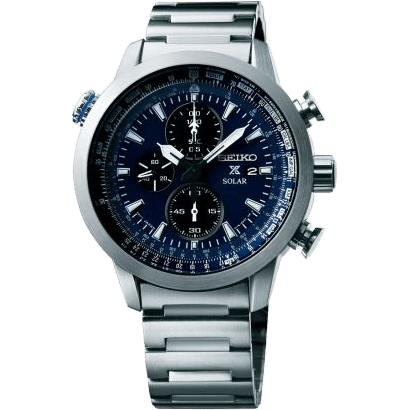 Prospex Sky SSC347P1 Stainless Steel / Blue