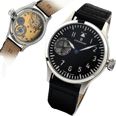 Nav B-Uhr 44 ST1 Premium Gold