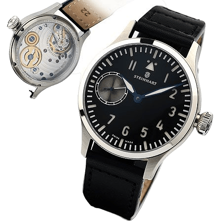 Nav B-Uhr 47 ST1 Premium Silver