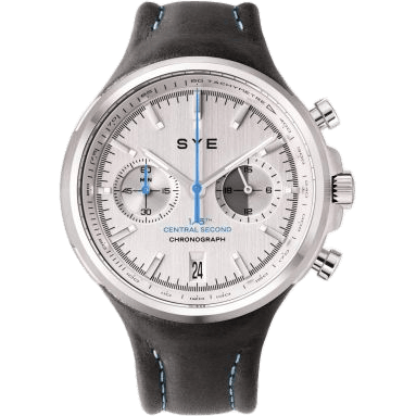 MOT1ON Chronograph Silver Edition / Carbon Black