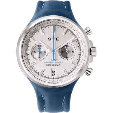 MOT1ON Chronograph Silver Edition / SYE Blue