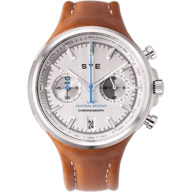 MOT1ON Chronograph Silver Edition / Whiskey