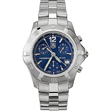 2000 Exclusive Chronograph Quartz Stainless Steel / Blue