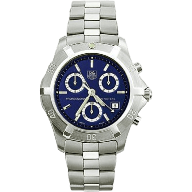 2000 Exclusive Chronograph Quartz Stainless Steel / Blue