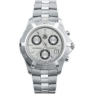 2000 Exclusive Chronograph Quartz Stainless Steel / Silver