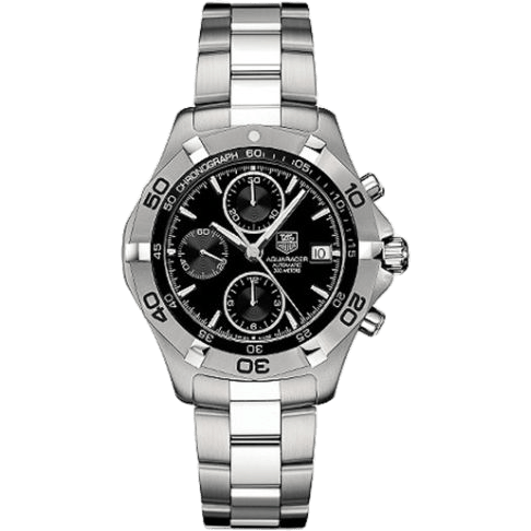 Aquaracer 300M Calibre 16 41 Stainless Steel / Black / Bracelet