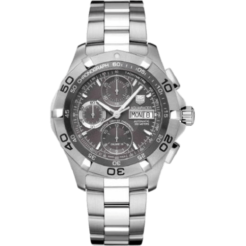 Aquaracer Calibre 16 Day-Date COSC 43 Stainless Steel / Grey / Bracelet