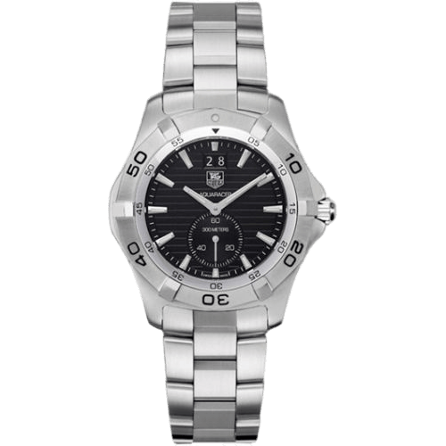 Aquaracer 300M Big Date 41 Stainless Steel / Black / Bracelet