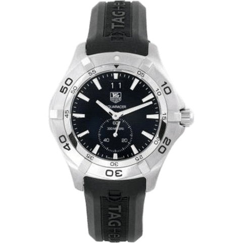 Aquaracer 300M Big Date 41 Stainless Steel / Black / Rubber