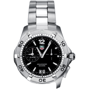 Aquaracer 300M Alarm 38.4 Stainless Steel / Black / Bracelet