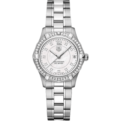 Aquaracer 300M Quartz 32 Stainless Steel / Diamond / MOP - Diamond / Bracelet