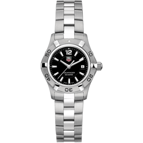 Aquaracer 300M Quartz 27 Stainless Steel / Black / Bracelet