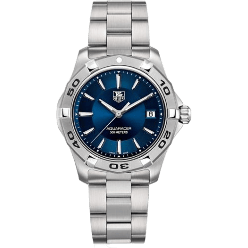 Aquaracer 300M Quartz 39 Stainless Steel / Blue / Bracelet