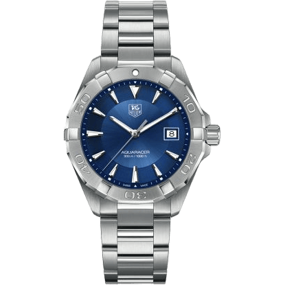 Aquaracer 300M Quartz 40.5 Stainless Steel / Blue / Bracelet