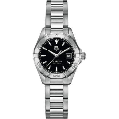 Aquaracer 300M Quartz 27 Stainless Steel / Black / Bracelet