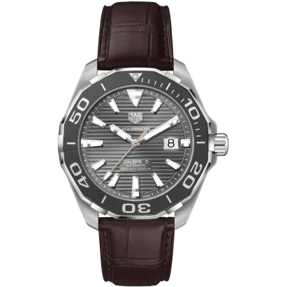Aquaracer 300M Calibre 5 43 Stainless Steel / Grey / Strap