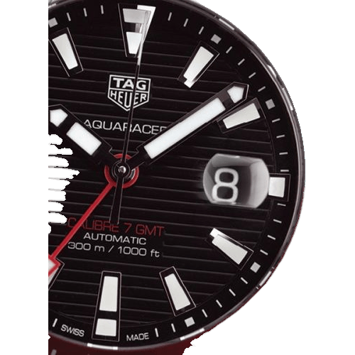 Aquaracer 300M Calibre 7 GMT Stainless Steel / Qatar Limited Edition