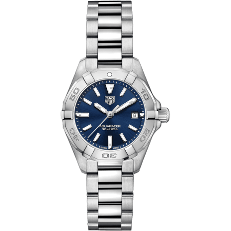 Aquaracer 300M Quartz 27 Stainless Steel / Blue