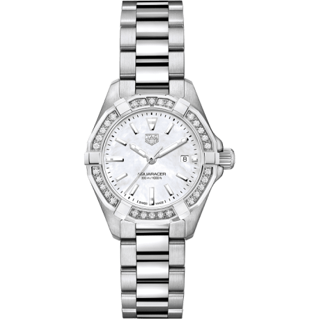 Aquaracer 300M Quartz 27 Stainless Steel / Diamond / MOP / Bracelet