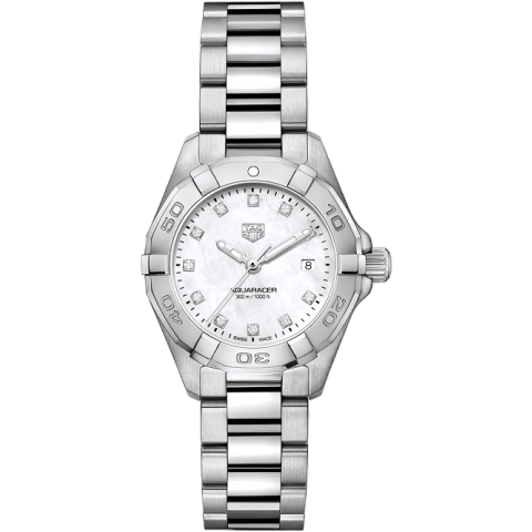 Aquaracer 300M Quartz 27 Stainless Steel / MOP - Diamond / Bracelet