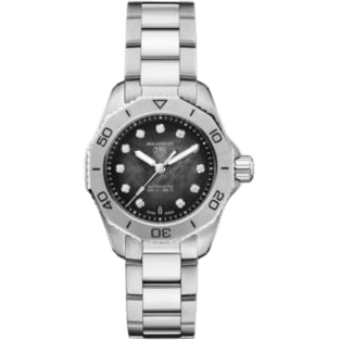 Aquaracer Professional 200 Automatic 30 Stainless Steel / Black MOP