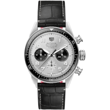 Autavia Heuer 02 Chronometer Flyback Stainless Steel / Panda