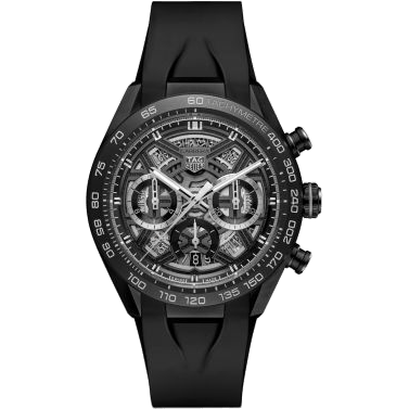 Carrera Chronograph Extreme Sport DLC Titanium - Ceramic / Black / Rubber