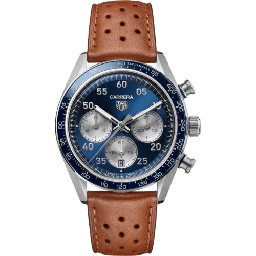 Carrera Chronograph Sport Stainless Steel / Blue