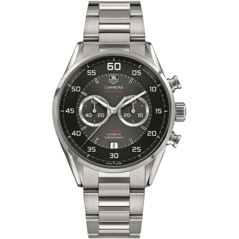 Carrera Calibre 36 Flyback Stainless Steel / Grey / Bracelet