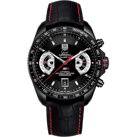 Grand Carrera Calibre 17 RS2 43 PVD / Black / Alligator