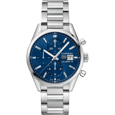 Calibre 16 41 Stainless Steel / Blue / Bracelet