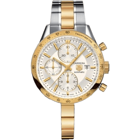 Carrera Calibre 16 41 Stainless Steel / Yellow Gold / Silver / Bracelet