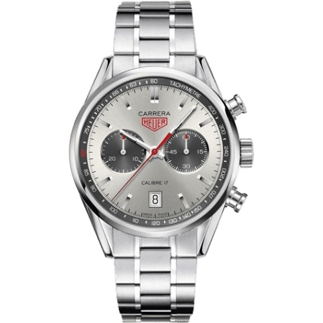 Carrera Calibre 17 41 Jack Heuer 80th Birthday / Bracelet